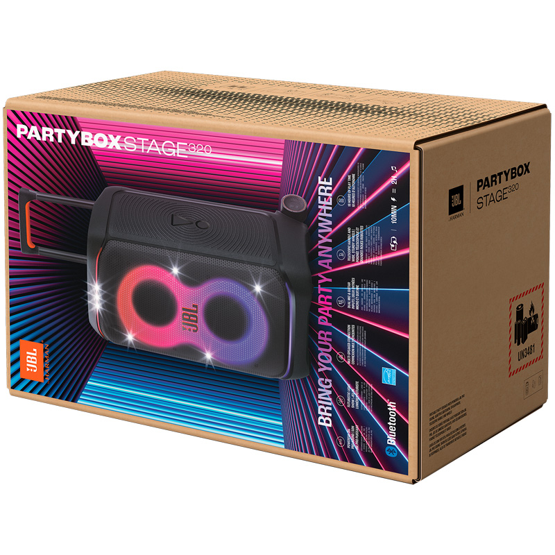 JBL PartyBox Stage 320 | Portable party speaker with wheels - Image 5